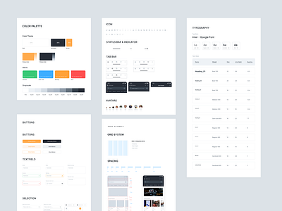 Style guide before starting a UI design