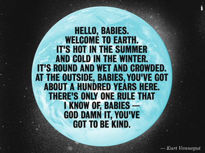 Hello, Babies babies illustration type vonnegut