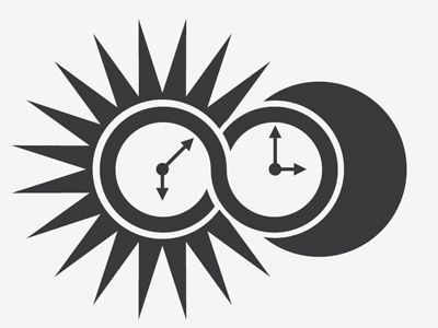 24 Hours 24 hours clock icon moon sun