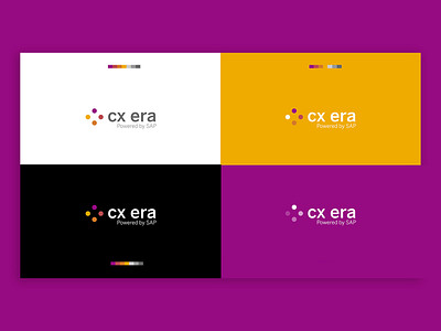 CXera logo - Powered by SAP artdirection design icon logo typography vector