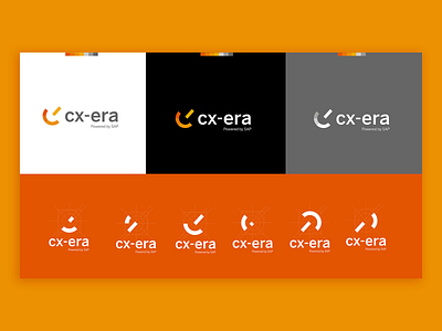 CXera - Powered by SAP / version2 artdirection branding design icon logo typography vector