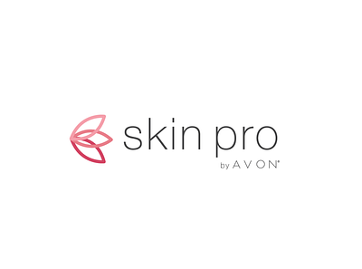 SkinPro App- by AVON app artdirection branding design icon logo logo design logotype typography vector