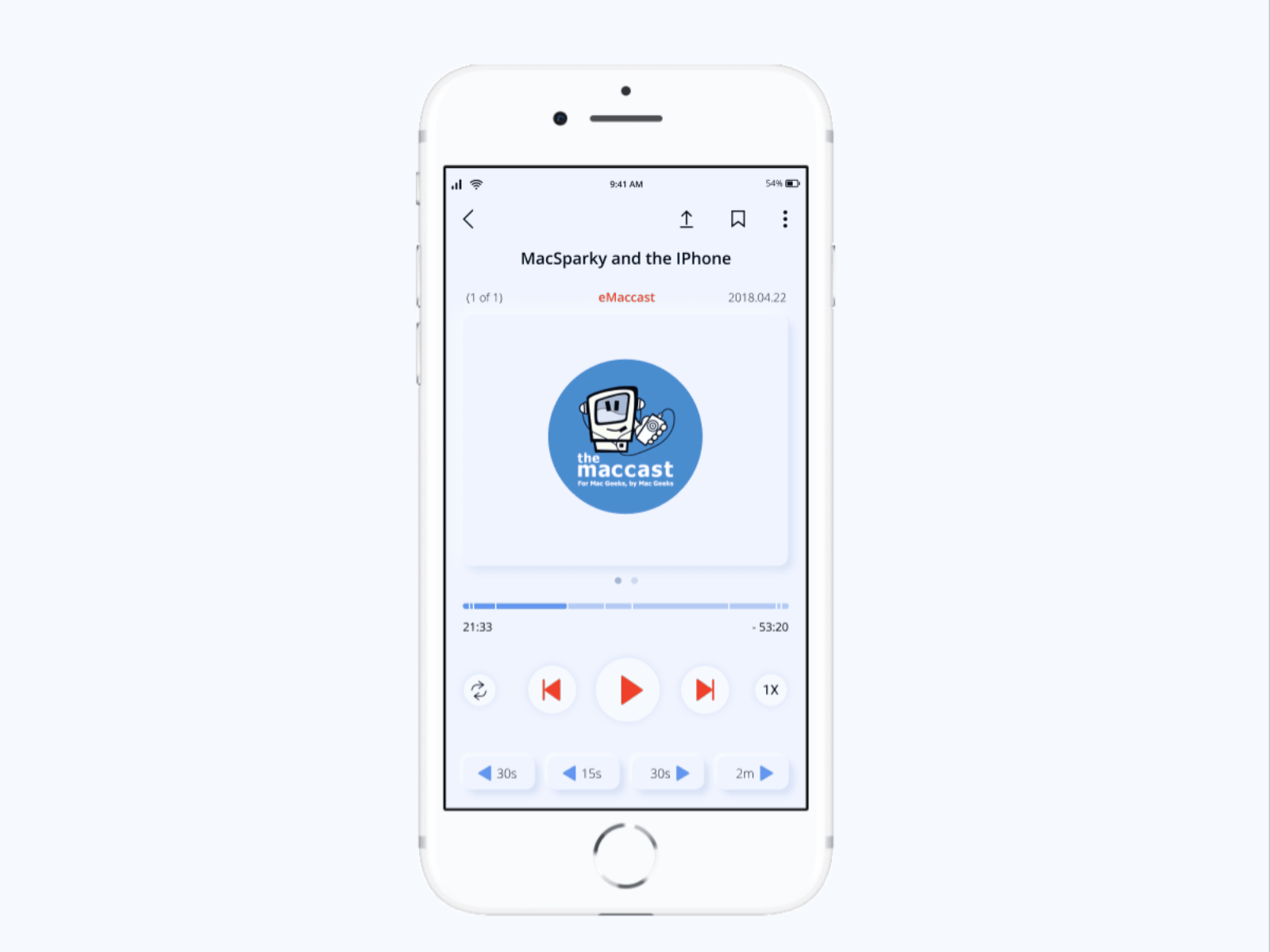 Playback podcast app