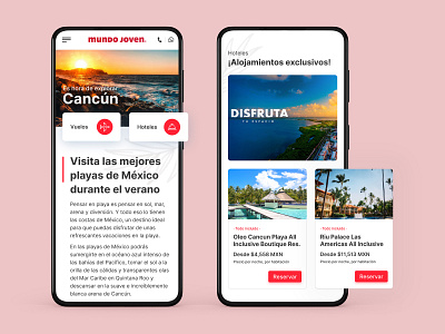 Travel Landing Page content strategy ecommerce experience design mobile ui travel ux