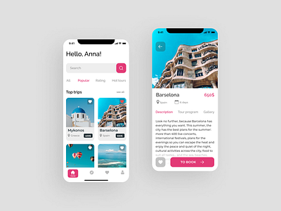 Travel app