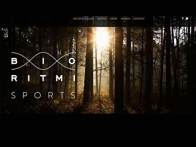 Bio Ritmi Sports webdesign