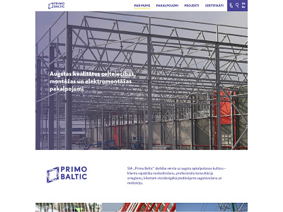 Primo Baltic web