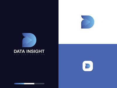 Data Insight - Logo Design app icon application icon brand identity branding design logo logo mark logodesign mark vector logo