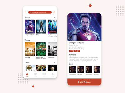 Movie Ticket movie app movie ticket ticket booking app