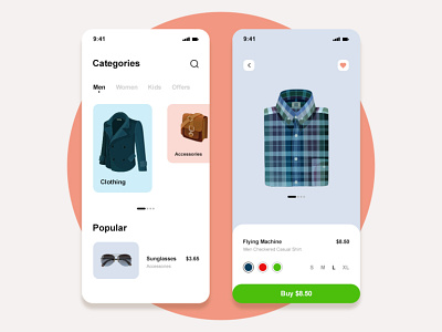 Fashion - E Commerce App apple branding clothing cloths ecommerce fashion fashion brand gopinaath velmail mobile app mobile ui shopping ui ux