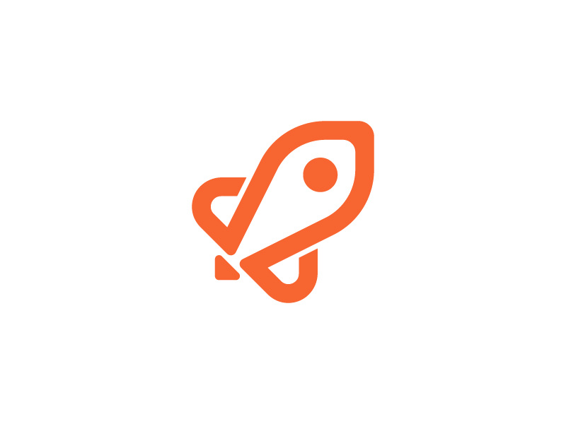 Rocket Logo by Swapnil Maind on Dribbble