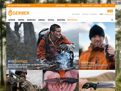 Gerber eshop /concept/