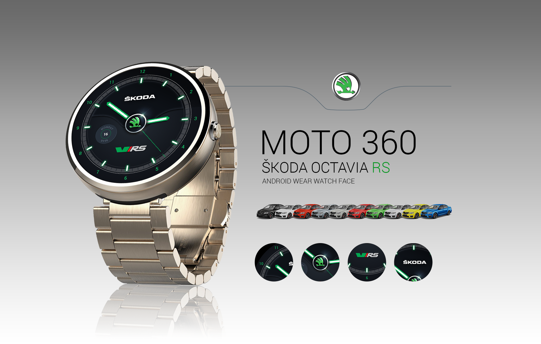 Skoda watch RS 5E0050800