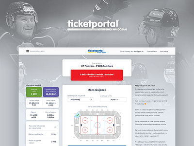 Ticketportal.sk - Online auction
