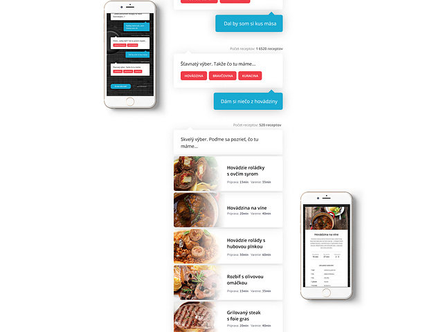 Recipe-bot by Branislav Bajbár on Dribbble