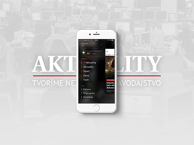 Aktuality.sk iOS / Android app