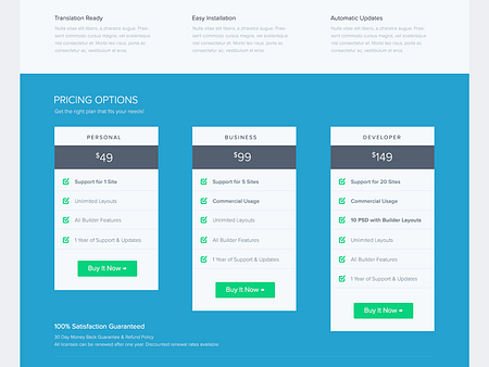 Landing Page for ZOOM Builder by Pavel Ciorici for WPZOOM on Dribbble