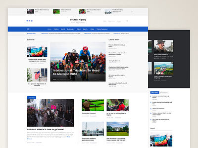 Prime News - WordPress Theme