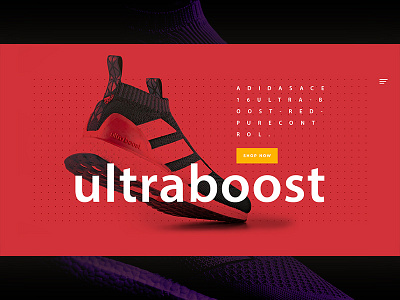 Ace 16 Ultraboost ui design ux design