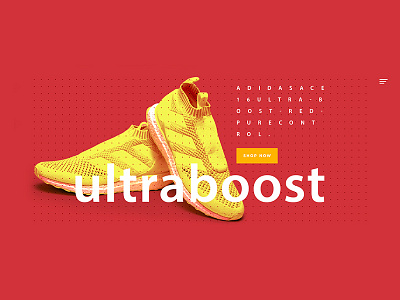Adidas Ultraboost Luminous design minimalism ui design ux