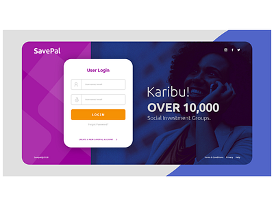 SavePal design uidesign ux design