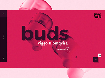 Buds design minimalism typography ui ui design uidesign ux ux design web