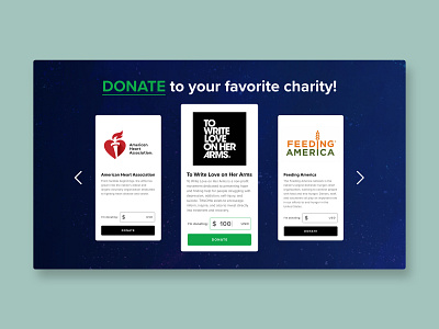 Daily UI 030 - Pricing charity concept daily ui daily ui 030 design donate pricing ui