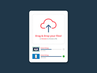 Daily UI 031 - File Upload concept daily ui daily ui 031 design file upload ui