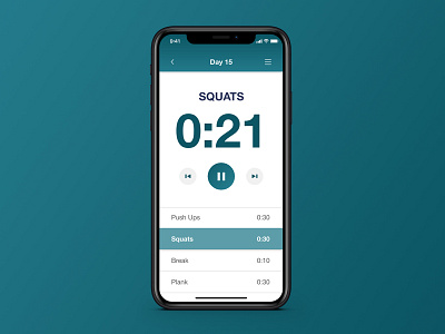 Daily UI 041 - Workout Tracker daily ui daily ui 041 design mobile ui workout tracker