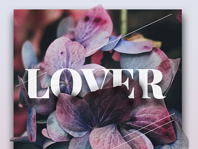 Lover floral flower photoshop