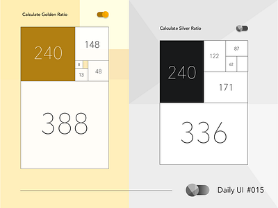 Daily UI #015 On/Off Switch 015 calculator daily ui