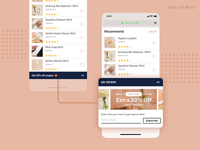 Daily UI #026 Subscribe daily ui ecommerce shopping subscribe