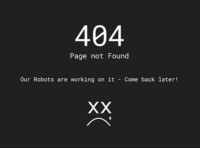 404 Error 404 error daily ui design sketch website