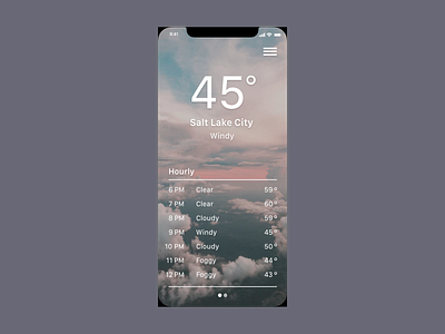 Weather Screen