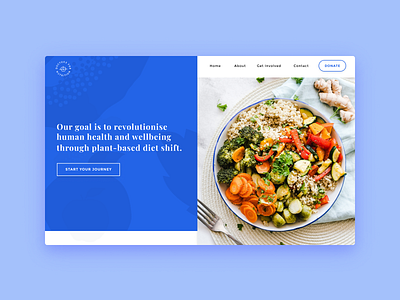 Doctors for Nutrition Homepage design digital design health app layout ui web