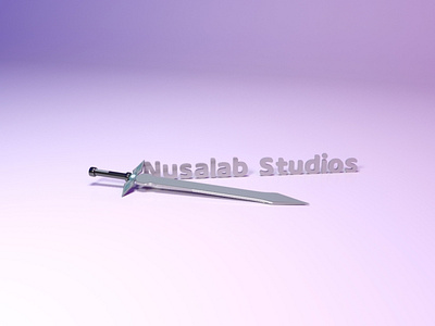 3D Sword 3d animation 3d art 3d artwork autodesk maya