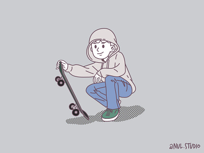 Me x Skate Dribbble design draw illustration