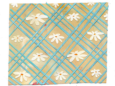 daisypattern cutout cutpaper design illustration illustration art illustrations pattern pattern design