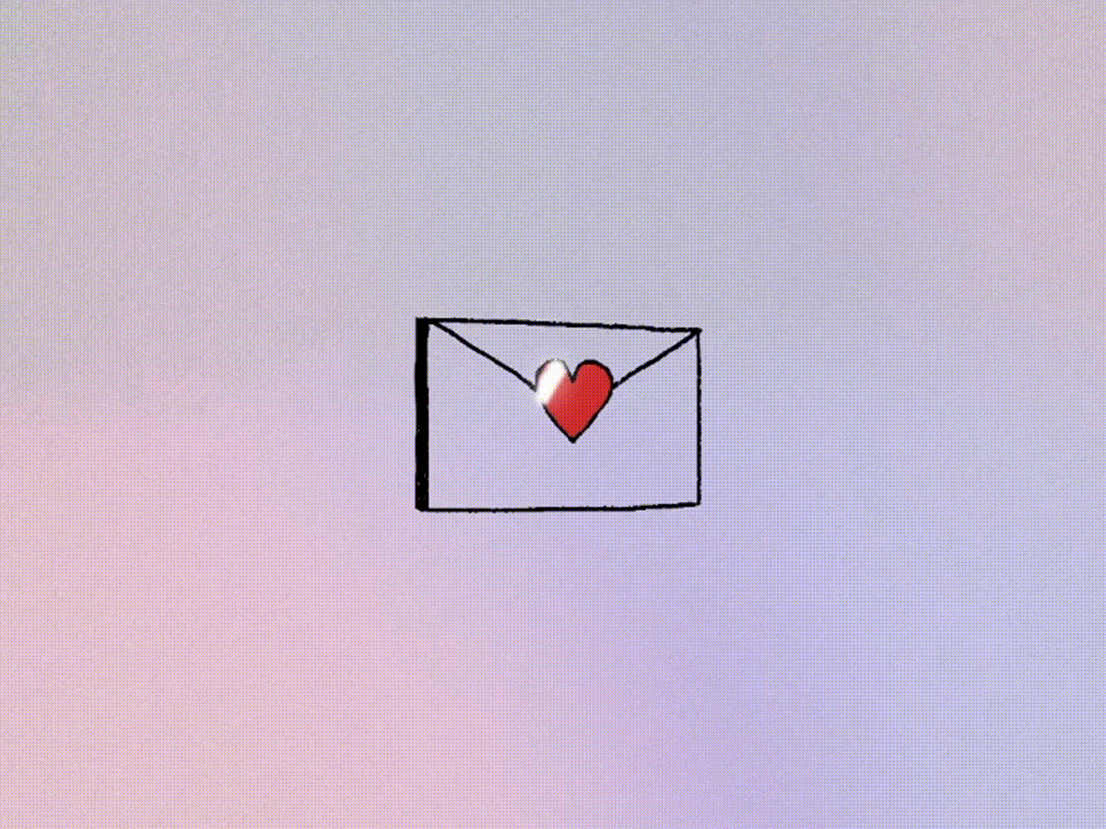 Love Letter Loveletter Envelope Animation Cute Kawaii Heart PNG Image With  Transparent Background  TOPpng