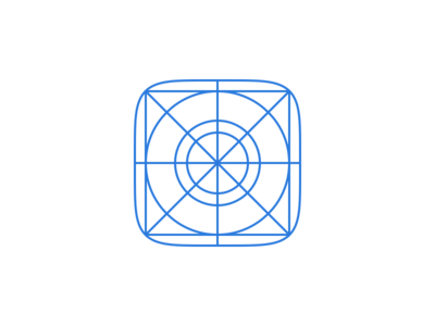iOS7 Icon Grid for Sketch