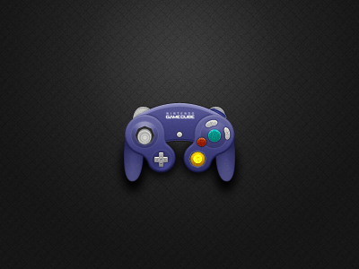 GameCube Controller 128px controller gamecube icon nintendo purple