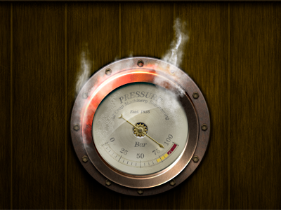 Steampunk Gauge gauge meter pressure steampunk