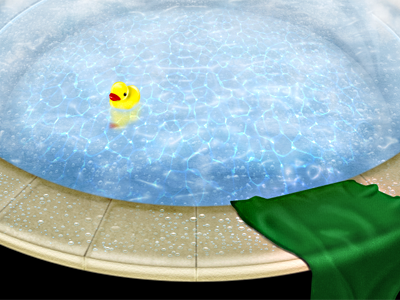 Jacuzzi hot icon illustration jacuzzi pool tub