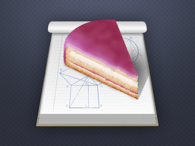 Unused App Icon app icon notepad pie