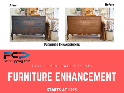 Furniture Enhancement Service brand design brand identity branding graphic design illustration photo edit photo editing photography photoshop retouching