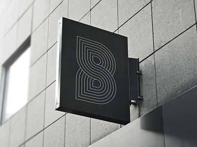 Letter B branding