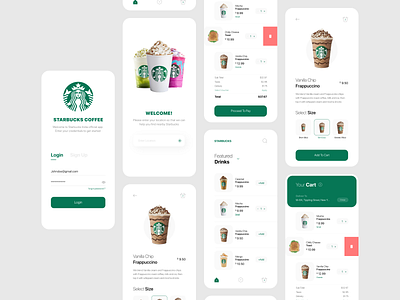 Starbucks App Concept