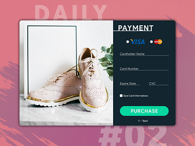 Daily UI Challenge #002 - Credit Checkout abstract design checkout checkout page credit card checkout daily 100 challenge daily ui dailyui graphic design payment form ui ux web design