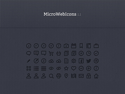 MicroWebIcons