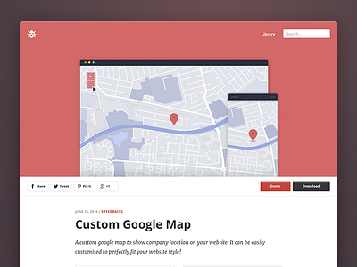 Cody Custom Pages cody google illustration location map product